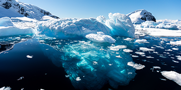 Melting glaciers